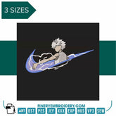 Nike Killua 2 Hunter X- - Embroidery Design - FineryEmbroidery